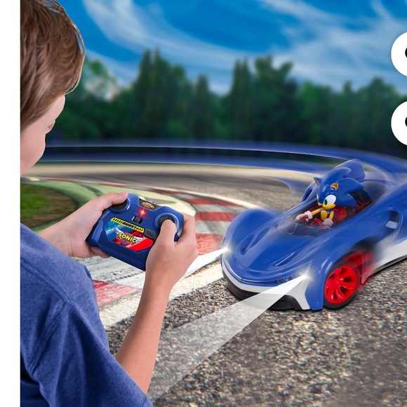 NKOK Sonic Team Racing Radio Controlled Sonic The Hedgehog w/ Turbo Boost(NWT) - Picture 4 of 5
